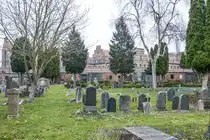 Blick auf das Gef�ngnis �Vestre F�ngsel� vom j�dischen Friedhof in Kopenhagen. Aufnahme: 24. M�rz 2026.
28.03.2026