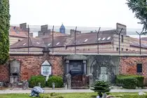 Blick auf das Gef�ngnis �Vestre F�ngsel� vom j�dischen Friedhof in Kopenhagen. Aufnahme: 24. M�rz 2026.