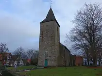 Exten, Pfarrkirche St. Cosmas und Damian, erbaut 1548 (07.12.2025)