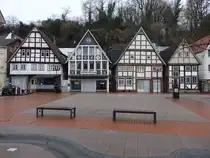 Vlotho, Fachwerkh�user am Sommerfelder Platz (07.12.2025)