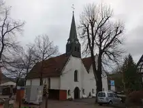 Vlotho, evangelische St. Stephan Kirche, erbaut im 13. Jahrhundert, erweitert von 1659 bis 1660 (07.12.2025)