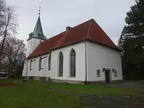 Hille, evangelische Kirche, erbaut 1523 (09.12.2025)