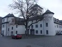 Boppard, kurf�rstliche Burg, Vierfl�gelanlage mit zwei Rundt�rmen, erbaut ab 1312 (08.12.2025)