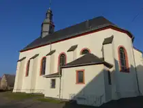Dommershausen, Pfarrkirche St. Markus, erbaut 1759 (25.12.2025)