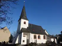 Gappenach, Pfarrkirche St. Maximin, Saalkirche von 1679 (26.12.2025)