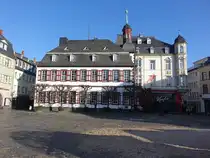 Mayen, altes Rathaus von 1717 am Marktplatz (26.12.2025)