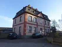 Mendig, Fraukircher Hof, ehem. Wohnhaus des Gutsverwalters der Abtei Maria Laach, erbaut 1765 (26.12.2025)