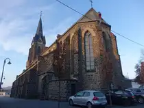 Plaidt, Pfarrkirche St. Willibrord, erbaut von 1859 bis 1860 (26.12.2025)