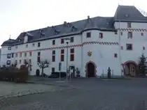 Gondorf, Schloss von der Leyen, Vorburg erbaut 1527 (27.12.2025)