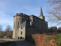 Kaifenheim, Pfarrkirche St. Nikolaus, erbaut von 1841 bis 1842 (27.12.2025)