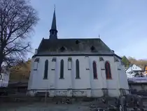 Monreal, Friedhofskapelle St. Georg, erbaut ab 1210, Umbau im sp�tgotischen Stil 1460 (27.12.2025)