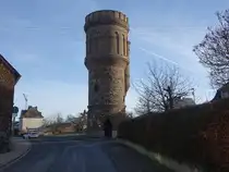 M�nstermaifeld, historischer Wasserturm, erbaut 1893 (27.12.2025)