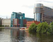 BERLIN - Neubauten Spreebogen, Sommer 2007