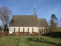 Roes, Schwanenkirche, erbaut von 1950 bis 1952 (27.12.2025)