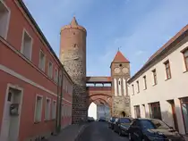 J�terbog, Zinnaer Tor, erbaut im 14. Jahrhundert (10.03.2026)