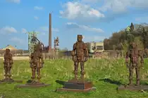 Als Standort f�r die 1996 geschaffenen Eisenm�nner wurde der Park in der N�he der Henrichsh�tte in Hattingen ausgew�hlt. (M�rz 2026)