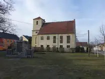 Sch�neweide, evangelische Dorfkirche, erbaut 1753, restauriert 1954 (11.03.2026)