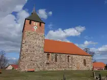 Linthe, evangelische Kirche, sp�tromanische Feldsteinkirche aus dem 13. Jahrhundert (12.03.2026)