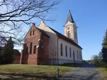 Rieben, evangelische Kirche, erbaut von 1817 bis 1820 (12.03.2026)