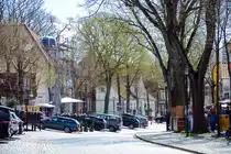 Breuite Stra�e in Burg auf Fehmarn. Aufnahme: 27. April 2026.