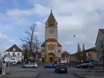 Bielefeld, Pfarrkirche St. Joseph im Ostmannturmviertel, erbaut 1908 (21.03.2026)