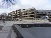 Bielefeld, neues Rathaus am Niederwall, erbaut ab 1979 (21.03.2026)
