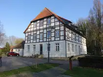 Wagenfeld, Schloss Auburg, erbaut im 19. Jahrhundert (22.03.2026)