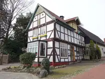 Barnstorf, Keunecke-Haus in der Kirchstra�e, erbaut 1784 (23.03.2026)