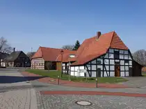 Kirchdorf, Fachwerkh�user an der Marktstra�e (23.03.2026)