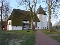 Lavelsloh, evangelische Danielskirche, erbaut 1640 (23.03.2026)