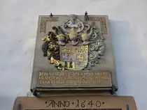 Lavelsloh, Wappen von Herzog Wilhelm von Braunschweig-L�neburg an der Danielskirche (23.03.2026)