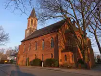 Preu�isch-Str�hen, evangelische Immanuel Kirche, erbaut 1857 (23.03.2026)