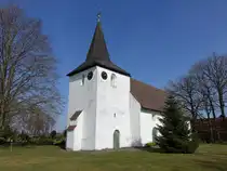 Schwaf�rden, evangelische Kirche, gotischer einschiffiger Gew�lbebau, erbaut zwischen 1200 und 1500 (23.03.2026)