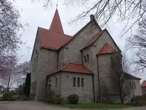 Helpsen, evangelische Kirche, erbaut von 1912 bis 1913 (24.03.2026)