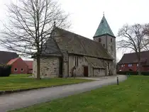 Lauenhagen, evangelische Maria Magdalena Kirche, erbaut ab 1253 (24.03.2026)