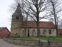 Leveste, evangelische St. Agatha Kirche, erbaut ab 1229 (24.03.2026)