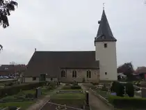 Wiedensahl, evangelische St. Nicolai Kirche, erbaut 1275 (24.03.2026)