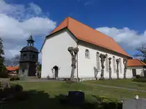 D�shorn, evangelische St. Johannes der T�ufer, erbaut 1715 (24.03.2026)