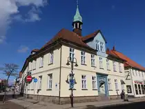 Walsrode, altes Rathaus in der Lange Stra�e, erbaut 1757 (26.03.2026)