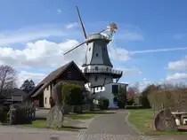 Etelsen, Windm�hle Jan Wind, erbaut 1871 (27.03.2026)