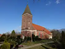 Grasberg, evangelische Kirche, erbaut von 1781 bis 1789 von J�rgen Christian Findorff (27.03.2026)