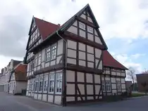 Hoya, H�pedenhaus, erbaut 1616 durch den Kaufmann Dietrich Behling (27.03.2026)