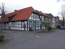 Hoya, Fachwerkh�user in der Stiefelstra�e (27.03.2026)