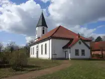 Martfeld, evangelische St. Catharinen Kirche, erbaut 1811 (27.03.2026)