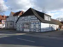 Ottersberg, Fachwerkhaus in der Lange Stra�e, erbaut 1829 (27.03.2026)