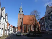 Verden, evangelische St. Johannis Kirche, erbaut ab 1150 (27.03.2026)