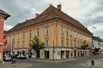 Viktringerhof, (ehemals Bezirkshauptmannschaft), an der Karfreitstra�e in Klagenfurt. 05.05.2026
