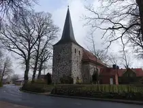 Mulsum, evangelische St. Petri Kirche, erbaut 1801 (28.03.2026)