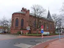 Rotenburg, evangelische Stadtkirche, erbaut von 1860 bis 1862 (28.03.2026)