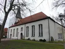 Schee�el, evangelische St. Lucas Kirche, erbaut von 1755 bis 1758 durch Otto Heinrich von Bonn (28.03.2026)